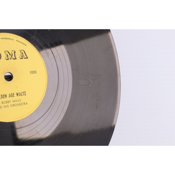 Bobby Mills - Farewell To Prague / Golden Age Waltz 10" 78 rpm Record 1030 Czech - Picture 14 of 16